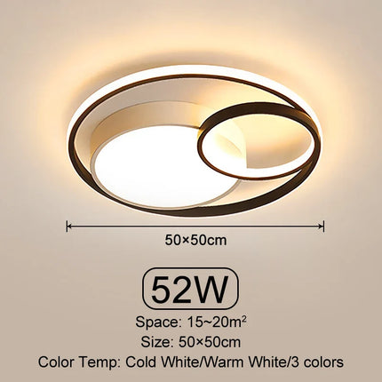 Plafonnier LED dimmable moderne pour salon et salle à manger — LZ4Q9XJ