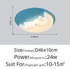 B Bleu D46x10cm / Trois couleurs