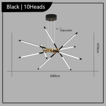 Lustre suspension LED design créatif décoratif Winfordo — LZ4X9Q