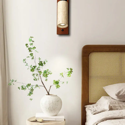 Applique murale vintage style wabi-sabi avec interrupteur intégré — LZ4X9P2