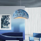 Bleu / D40cm / Lumière chaude 3000K