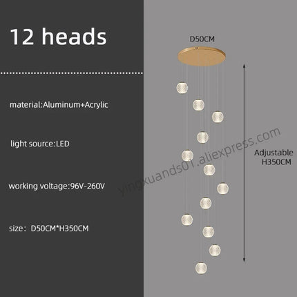 lustre moderne design pour éclairage intérieur élégant