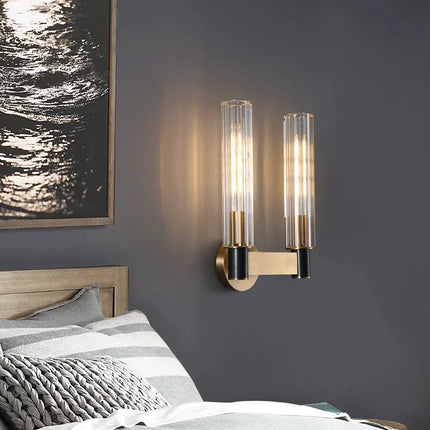 Applique murale LED rétro en laiton pour éclairage moderne — LZ4D9XQ