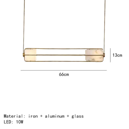 Lustre Art déco en verre et métal pour hôtel et bar — LZ4P9XQ