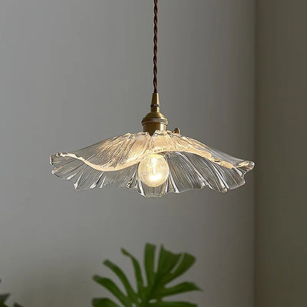 Suspension rétro en verre pour décoration intérieure élégante — LZ4M9Q2