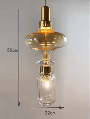 Lustre vitrail personnalisé pour décoration intérieure lumineuse — LZ4X9P2