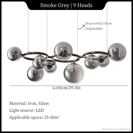 Suspension moderne au design créatif pour décoration élégante — LZ4X9P