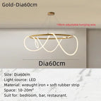 Gold-Dia60cm / changeable light