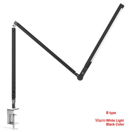 Lampe de bureau moderne à bras long avec variateur d’intensité et économie d’énergie — LZ4X9P