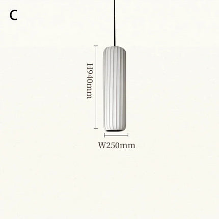 suspension en tissu japonais luminaires artistiques modernes minimalistes