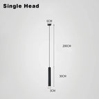 Tête unique-3W / Blanc chaud 3000K