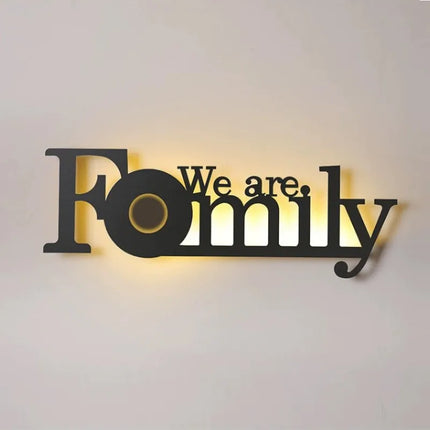 Applique murale LED lettre pour décoration intérieure enfants — LZ4X9Q2