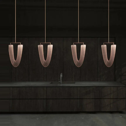 Lustre suspension LED design à intensité variable — LZ4X9T1