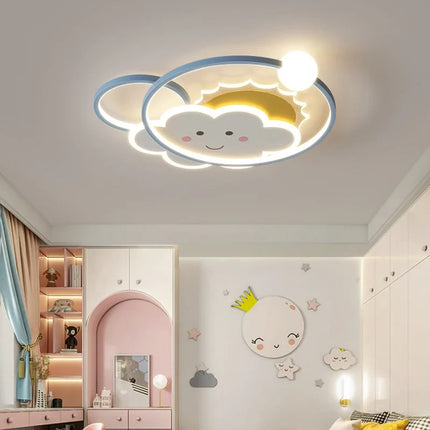 Plafonnier nuage moderne pour chambre d’enfant romantique et chaleureuse — LZ4X9P2