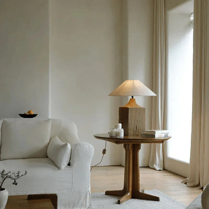 Lampe de chevet zen design japonais wabi-sabi rétro luxe — LZ4QJ7M