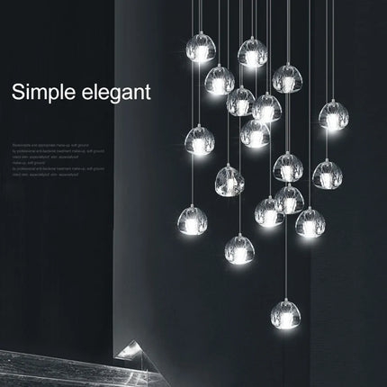 Suspension élégante en cristal pour éclairage moderne — LZ4X9P