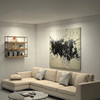 6W Black Silver / Three-Color Light