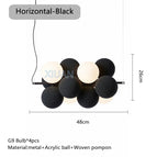 Noir horizontal / Lumière blanche