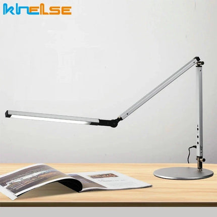 Lampe de bureau moderne à bras long avec variateur d’intensité et économie d’énergie — LZ4X9P