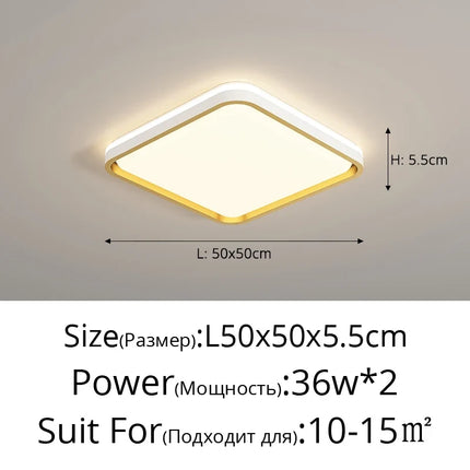 Lustre LED suspendu pour décoration intérieure — LZ4X9M