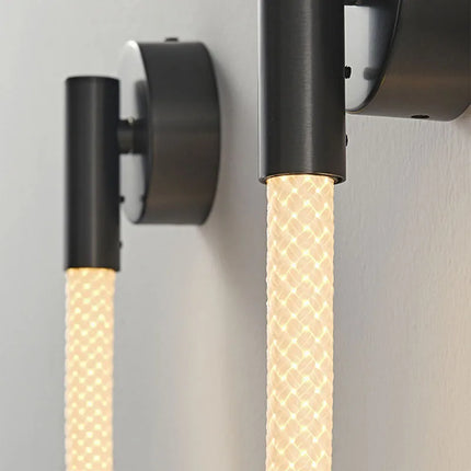 Applique murale LED en silicone et acier inoxydable 3000K — LZ4X9Q2