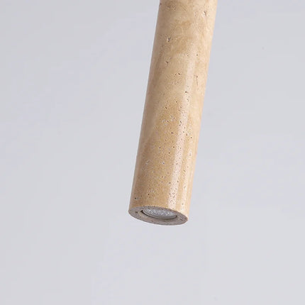 Suspension vintage en pierre naturelle avec abat-jour en forme de cloche — LZ4X9T