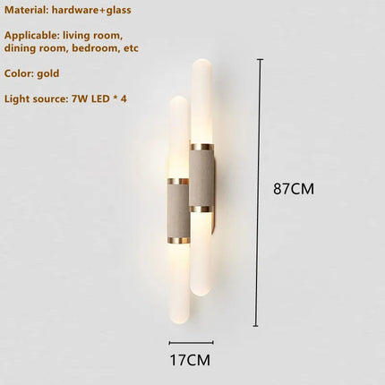 Applique murale LED décorative au design nordique moderne — LZ4QJ7M