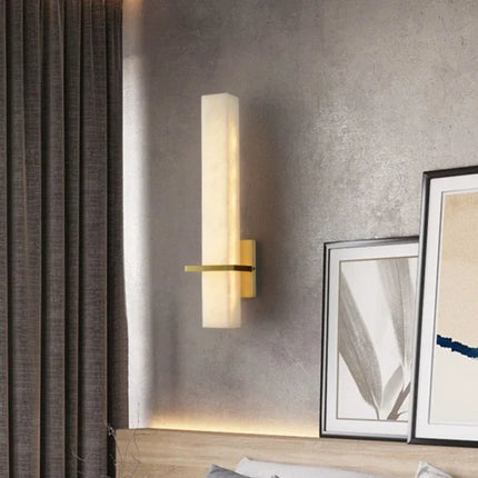 Applique murale rétro en marbre pour intérieur moderne — LZ4Q7X9J