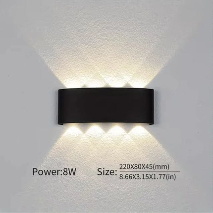 applique murale extérieure led étanche pour éclairage moderne
