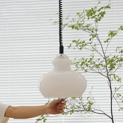 Lustre suspension nordique en verre coloré pour bar et restaurant — LZ4XJ9