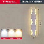 B Blanc 10x48cm / Blanc chaud (2700-3500K)