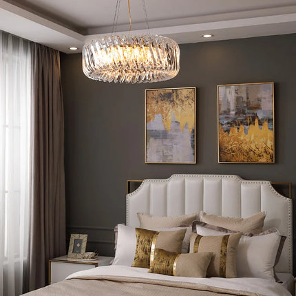 Lustre en cristal pour décoration intérieure élégante et moderne — LZ4X9P
