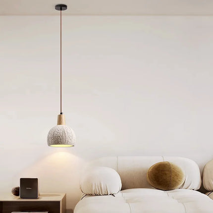 Spot décoratif en béton style wabi-sabi pour intérieur moderne — LZ7FQ2
