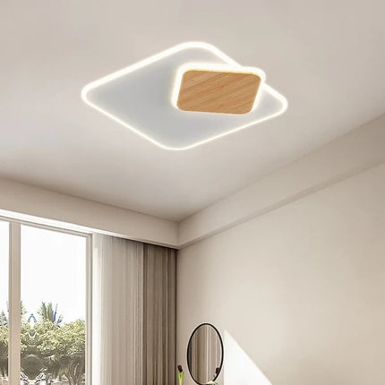 Plafonnier LED encastré au design nordique moderne et créatif — LZ4X9J