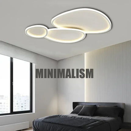 Plafonnier LED contemporain pour décoration intérieure élégante — LZ4X9JQ