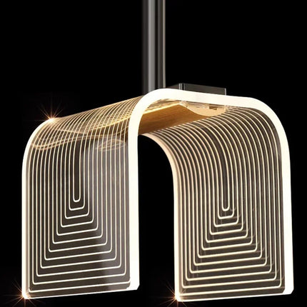 Lustre suspension design nordique pour intérieur élégant et créatif — LZ4G7X2
