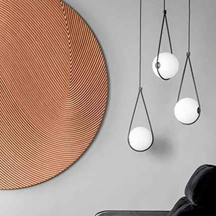 Lustre suspension goutte d'eau pour intérieur moderne — LZ7X9M