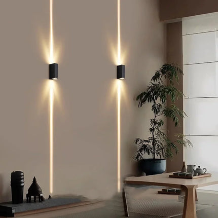 Applique murale LED extérieure étanche en aluminium moderne — LZ4X9P2