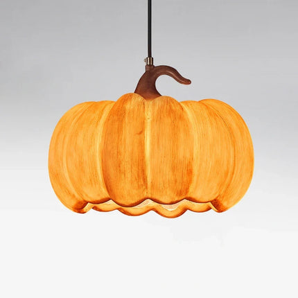 Lustre LED style japonais rétro Wabi Sabi en forme de citrouille pour restaurant — LZ4X9P