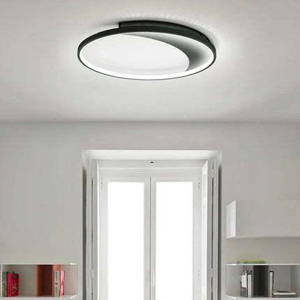 Plafonnier LED moderne avec télécommande pour intérieur lumineux — LZ4X9P