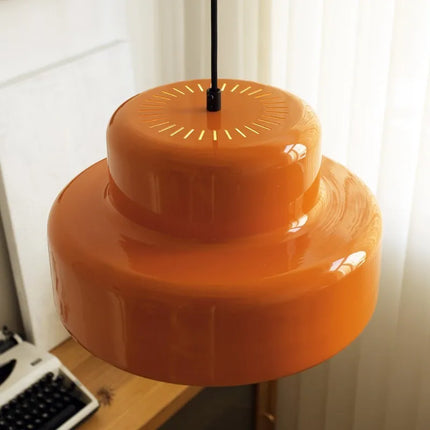 Lustre suspension nordique en fer forgé pour intérieur moderne — LZ4XJ9
