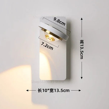Applique murale LED rotative 360° avec protection oculaire — LZ4P9XQ