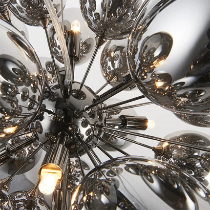 Lustre suspension en verre design nordique moderne de luxe — LZ4X9P