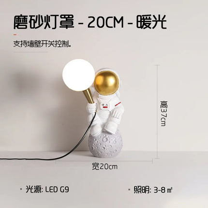 Applique murale astronaute pour décoration chambre enfant — LZ4X9T