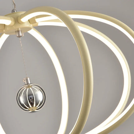 Lustre suspension LED pour éclairage intérieur moderne — LZ4X9P2