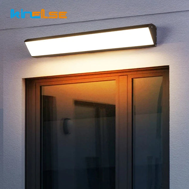 applique murale led minimaliste éclairage extérieur pour jardin et balcon