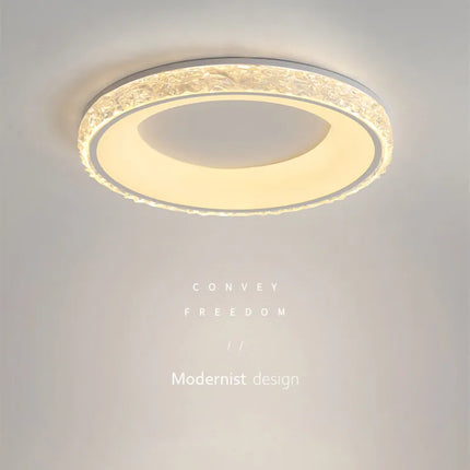 Lustre LED moderne avec télécommande pour intérieur élégant — LZ4N7Q2F
