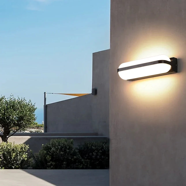 Applique murale LED étanche double tête pour extérieur — LZ4X9P2