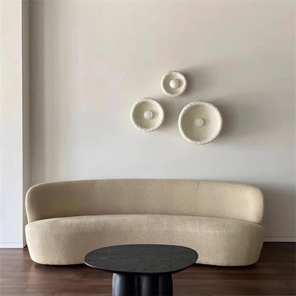Applique murale japonaise en pierre style wabi sabi pour décoration intérieure — LZ4X7Q9