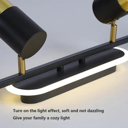 Plafonnier LED moderne avec bande lumineuse décorative pour intérieur — LZ4X9T